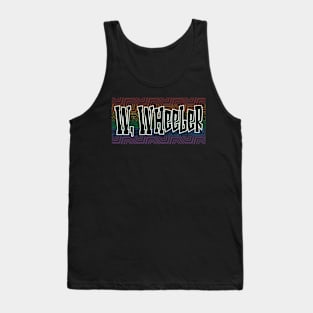 LGBTQ PATTERN AMERICA WHEELER Tank Top